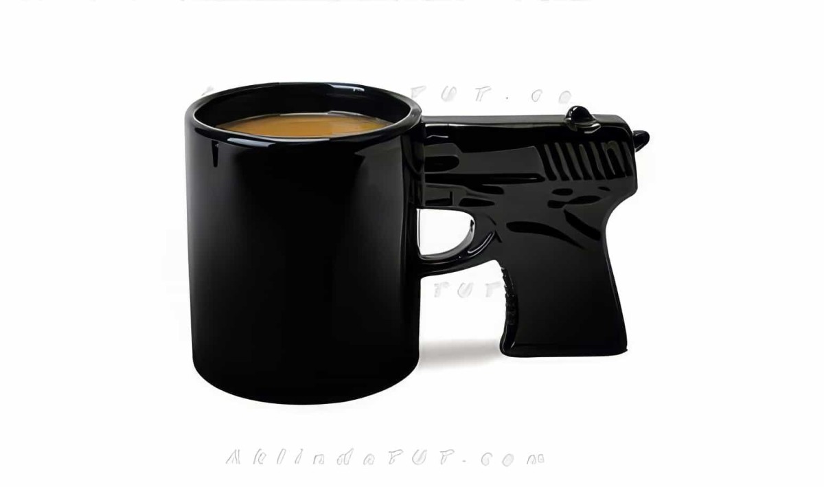 Silah Kupa Bardak - Gun Mug