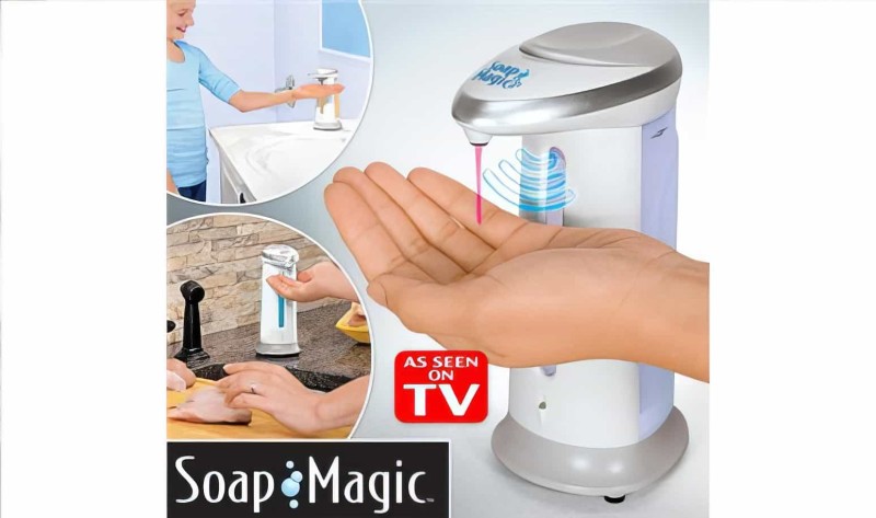  - Soap Magic Sensörlü Ve Otomatik Sıvı Sabunluk Ve Dezenfektan Dispanseri