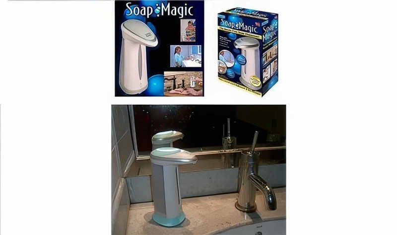 Soap Magic Sensörlü Ve Otomatik Sıvı Sabunluk Ve Dezenfektan Dispanseri - Thumbnail