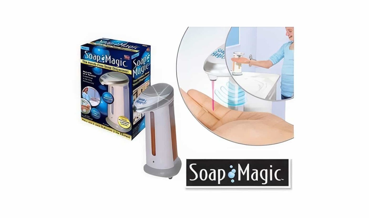 Soap Magic Sensörlü Ve Otomatik Sıvı Sabunluk Ve Dezenfektan Dispanseri