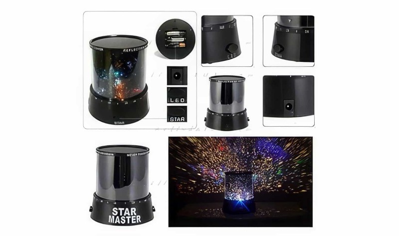 Star Master Projeksiyonlu Gece Lambası - Thumbnail