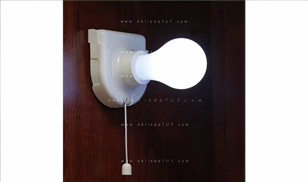 Stick Up Bulb Portatif Pilli Led Ampül Gece Lambası Dolap Lambası