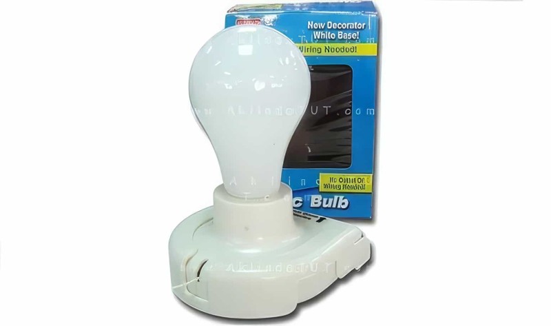 Stick Up Bulb Portatif Pilli Led Ampül Gece Lambası Dolap Lambası - Thumbnail