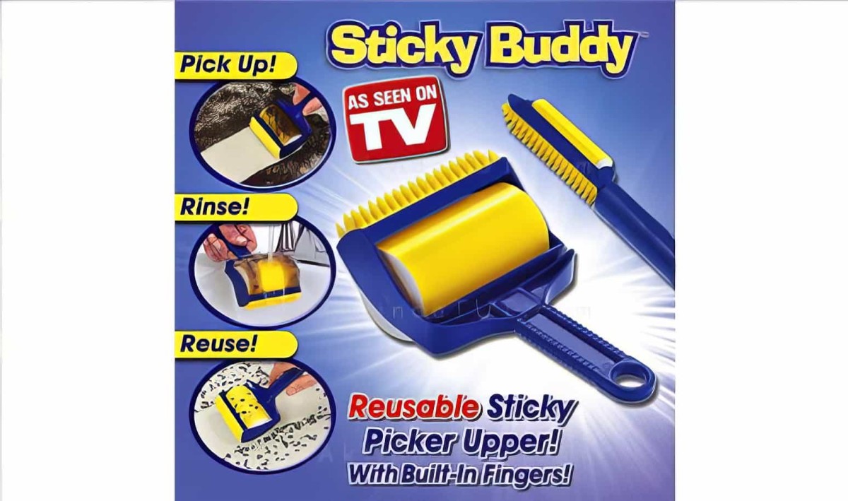 Sticky Buddy Özel Yapışkanlı Kıl Tüy Temizleme Seti