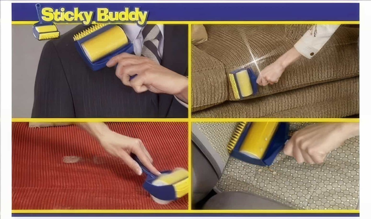Sticky Buddy Özel Yapışkanlı Kıl Tüy Temizleme Seti