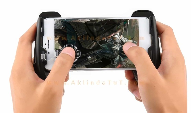 Telefon Ekran Dokunmatik Joystick - Oyunlarda Yön Verme Portable Gamepad Jl-01 - Thumbnail