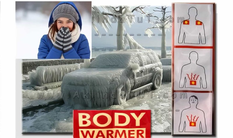  - Termo Bant Vücut Sobası (cep Sobası) Isınmatik Body Warmer Hot Pack