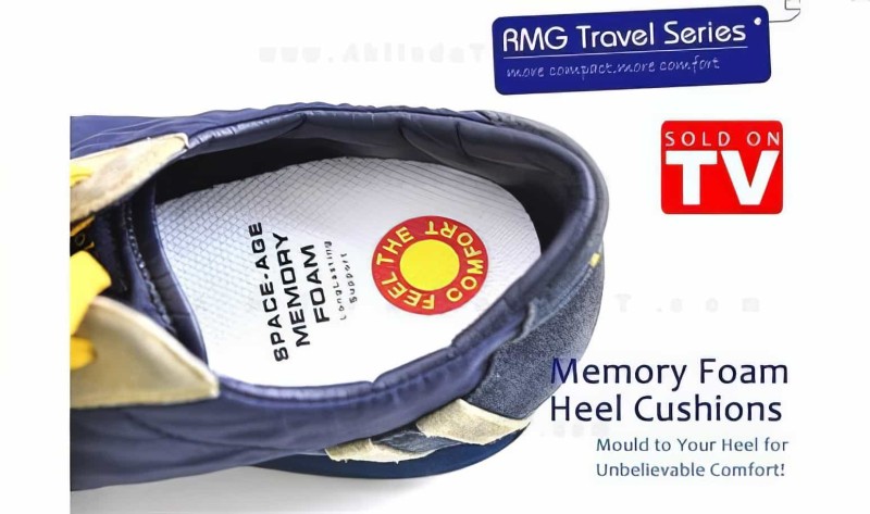 Topuk Süngeri (2 Adet) Memory Foam Heel Cushions - Thumbnail