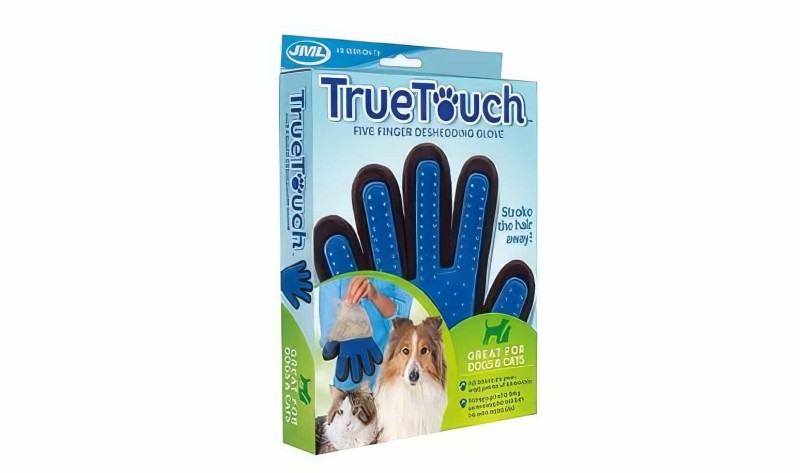 True Touch Kedi Köpek Tüy Toplama Eldiveni - Thumbnail