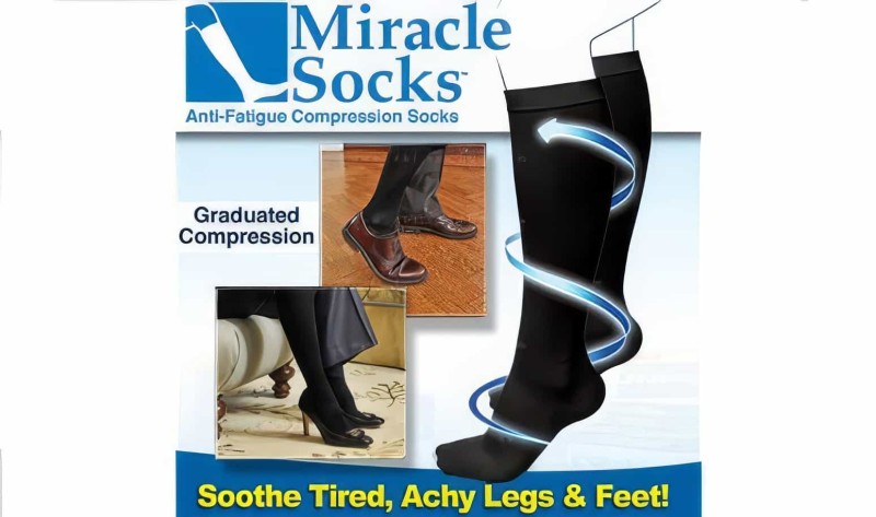 Yorgunluk-varis Önleyici Çorap Miracle Socks - Thumbnail